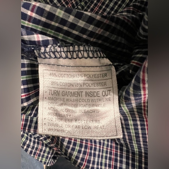 Ariat Pro Series Shirt Size XL Button Down Mens Western Wear Rodeo Blue Plaid - Picture 5 of 8